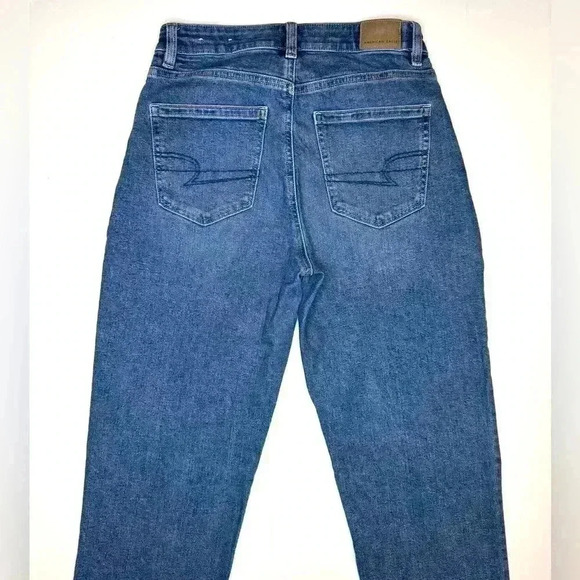 American Eagle Women’s Mom Jeans Size- 2 Long - Picture 8 of 12